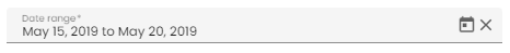 Format int daterang input component