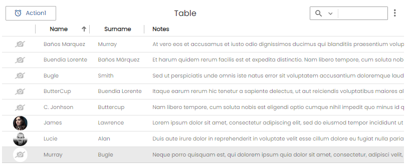 Table width autoadjust