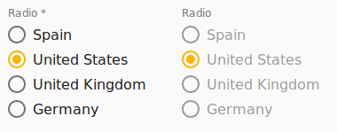 Radio component