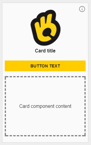 Card menu item component