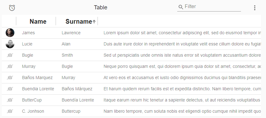 Table width autoadjust