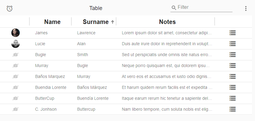 Table width autoadjust